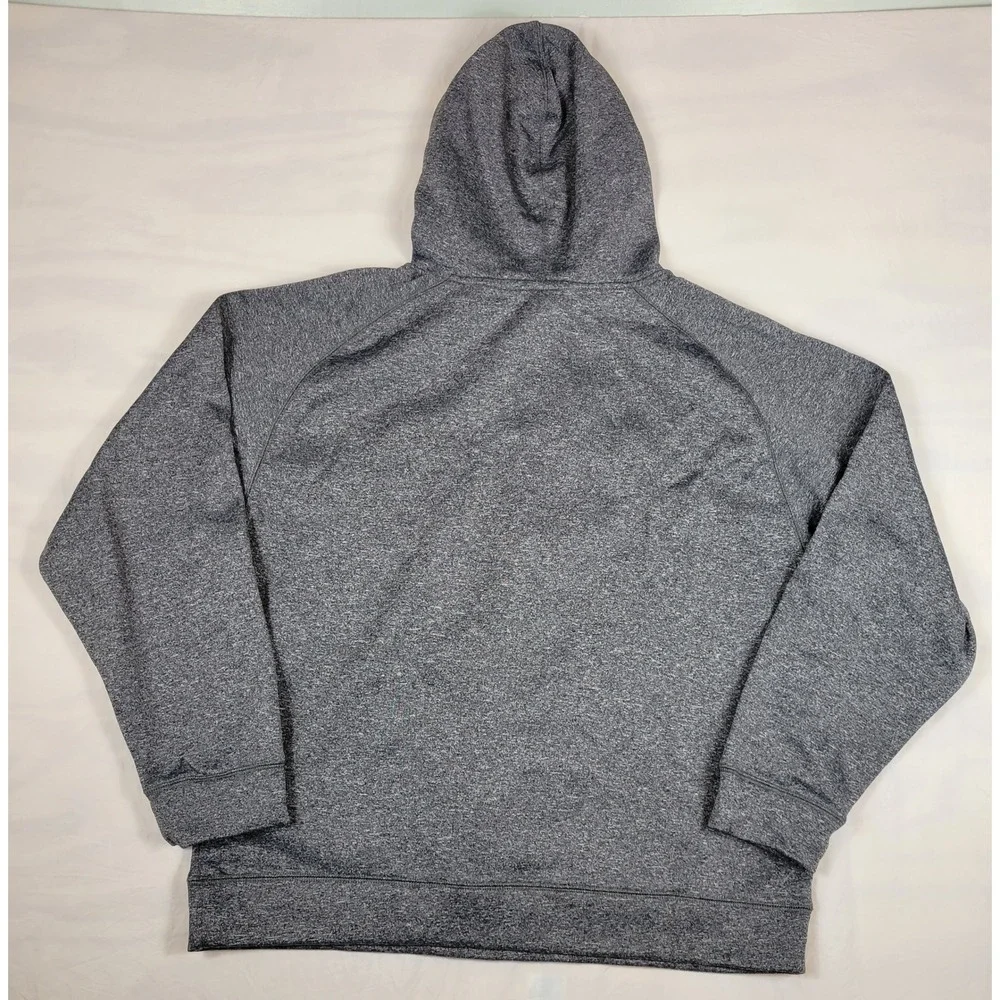 Knights Apparel Virginia Tech Hokies Hoodie Gray Heather VT Sweatshirt Mens L - Picture 6 of 8